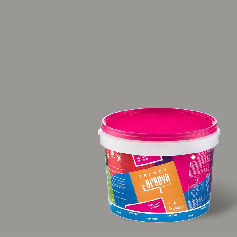 Gri Demir Ipek Mat Trendy Ic Cephe Boya Fiyati Biboya Com Tr